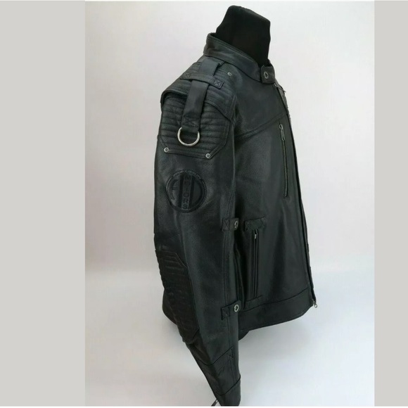 Harley Davidson roadshow Buffalo leather jacket - Picture 2 of 7
